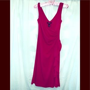 Express dress hot pink